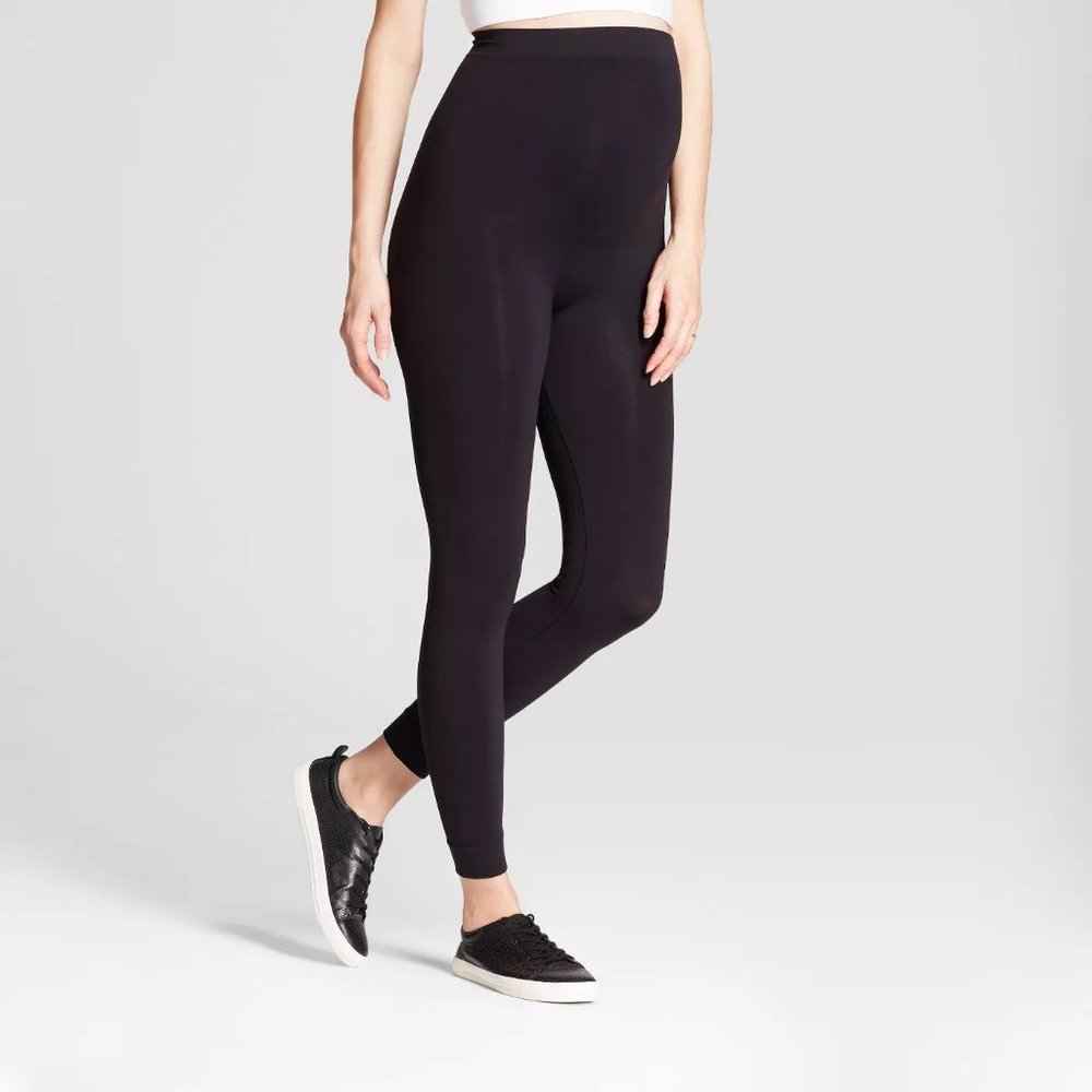 ISABEL Maternity Seamless Footless Tights Bundle